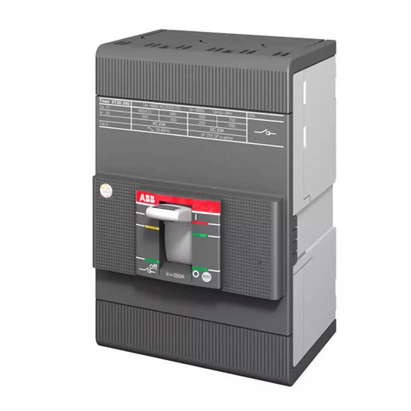 ABB Tmax XT Motor Distribution Circuit Breaker XT5 630 400 Amp 3 Pole 415 V AC 36 kA, 1SDA100365R1 ABB Tmax XT Motor Distribution Circuit Breaker XT5 630 400 Amp 3 Pole 415 V AC 36 kA, 1SDA100365R1