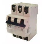 ALTECH Thermal Circuit Breaker-V-EA 3 Pole 480Y/277V Voltage Rating DIN Rail Mount 50A Current Rating, 3D50UM