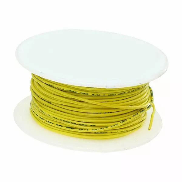 Belden 0.75 mm 1 Core Flexible Cable Yellow 100 m