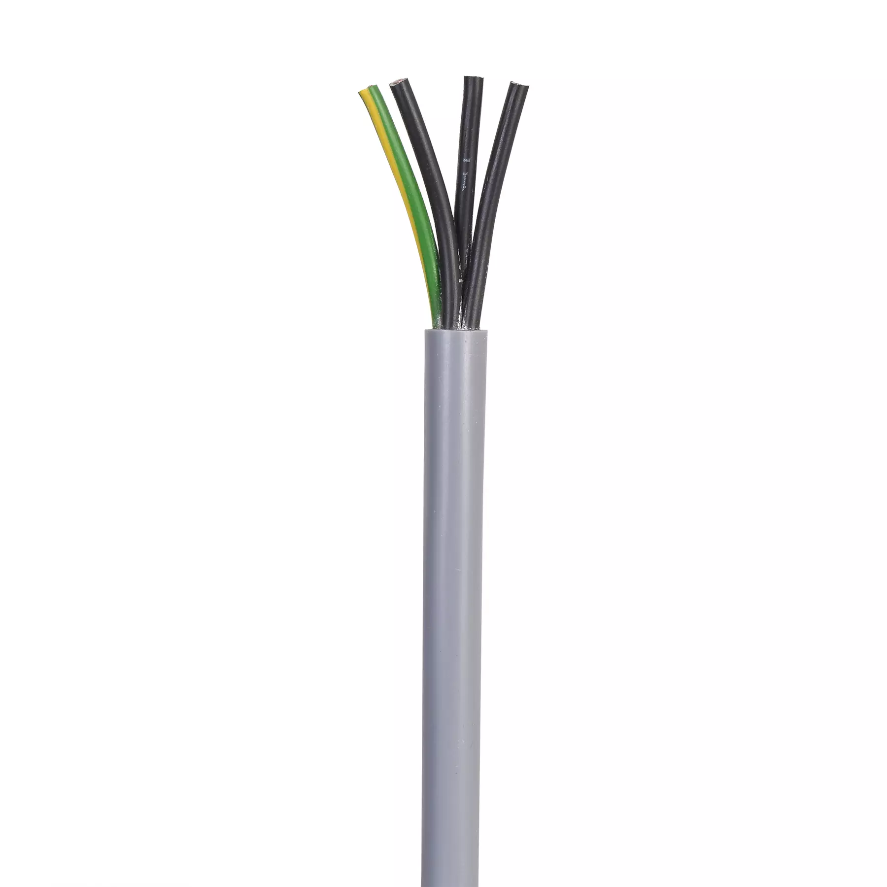Belden 0.75 Sq.mm 4 Core Flexible Cable Black (200 m) Belden 0.75 Sq.mm 4 Core Flexible Cable Black (200 m)