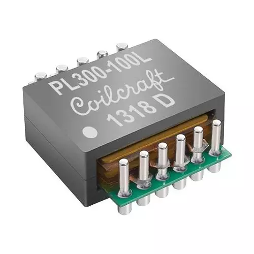 COILCRAFT SMPS Transformers PLANAR TRANSFORMER, 1:1, 300W, SMT, PL300-102L