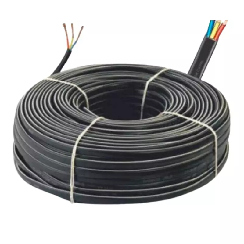 Damor 2.5 Sq.mm 3 Core Copper Conductor Unarmoured Submersible Flat Cable Damor 2.5 Sq.mm 3 Core Copper Conductor Unarmoured Submersible Flat Cable