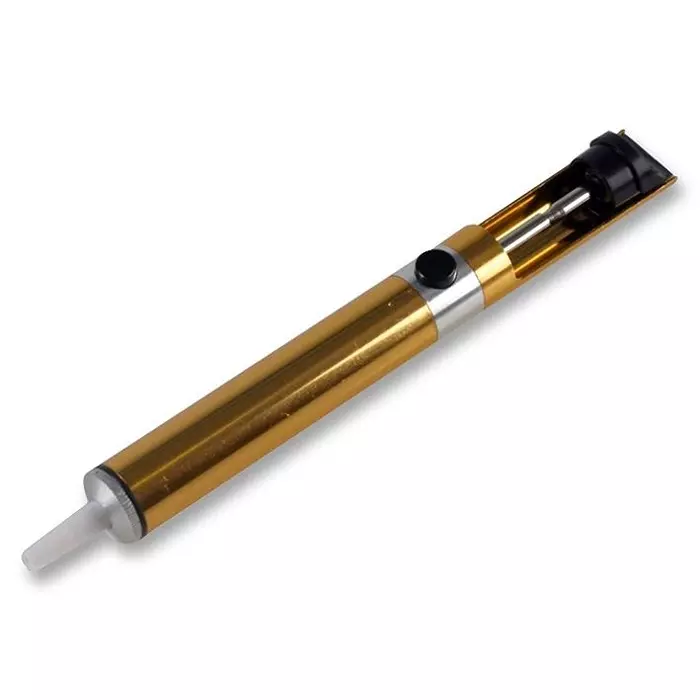 DURATOOL Desoldering Pump, Aluminium, Gold, ZD-192A/87-8122