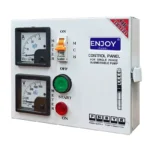 Enjoy Control Panel 1 HP Single Phase V4 MCB Heavy Control Panel with 50 μF Running Capacitor for Water Filled Submersible Pumps