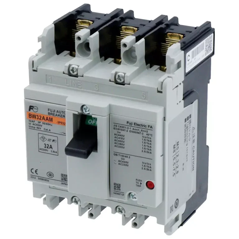 Fuji Electric BW Series General Circuit Breaker for Motor Protection, BW32AAM-3P032