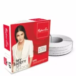 Fybros 1 Sq.mm 1 Core UFFR Wire White (90 m)