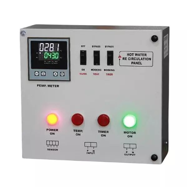 GENERIC Single Phase 2 Pump Hot Water Recirculation Panel Upto 2.5 HP