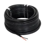 GVD 1 Sq.mm 2 Core PVC Insulated Cable Black (10 m)