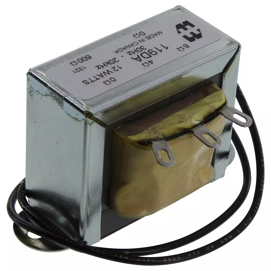 HAMMOND Audio Transformers TRANSFORMER, 600OHM / 8OHM, 12W, 119DA HAMMOND Audio Transformers TRANSFORMER, 600OHM / 8OHM, 12W, 119DA