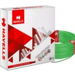 Havells Life Line Plus 95 Sq.mm 1 Core Flame Retardant HRFR Industrial Cable Green, 90 m