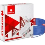 Havells Life Line Plus 95 Sq.mm 1 Core Flame Retardant HRFR Industrial Cable Blue, 90 m