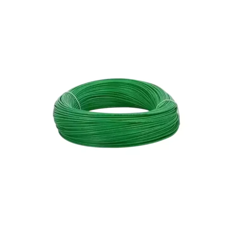 JAMSONS PLUS Flame Retardant (FR) House Cable 0.75 Sq.mm 1 Core Green (90 m), JM-005