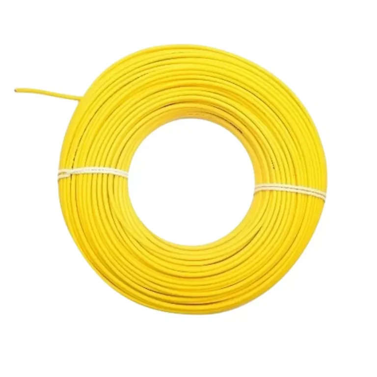 JAMSONS PLUS Flame Retardant (FR) House Cable 6 Sq.mm 1 Core Yellow (90 m), JM-010