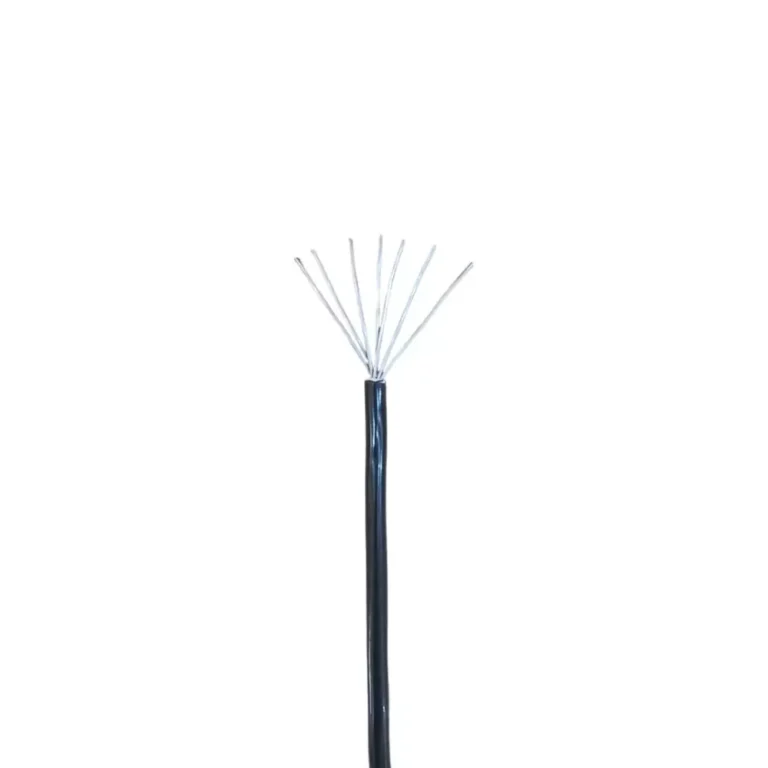 JAMSONS Super PVC Cable Wire 6 mm² Nominal Area 7/20 Core Size Aluminum Black, JM-053 (Roll of 90 m)