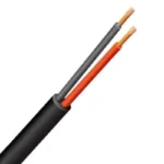 KEI 0.5 Sq.mm 2 Core Flexible FR Multistrand Industrial Cable Black (100 m)