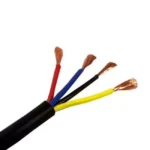 KEI 0.5 Sq.mm 4 Core Flexible FR Multistrand Industrial Cable Black (100 m)