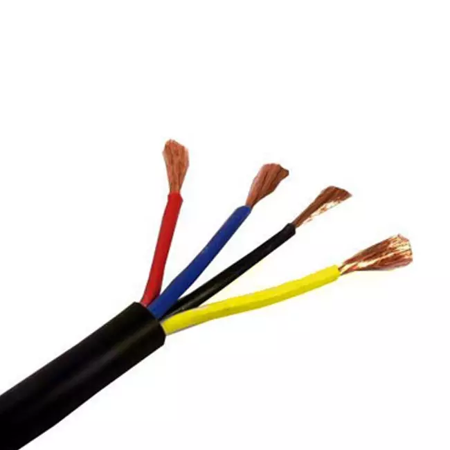 KEI 0.5 Sq.mm 4 Core Flexible FR Multistrand Industrial Cable Black (100 m) KEI 0.5 Sq.mm 4 Core Flexible FR Multistrand Industrial Cable Black (100 m)