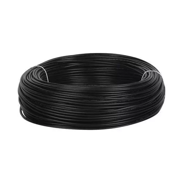KEI Conflame 0.75 Sq.mm 1 Core Flame Retardant Low Smoke Halogen Industrial Cable Black (180 m) KEI Conflame 0.75 Sq.mm 1 Core Flame Retardant Low Smoke Halogen Industrial Cable Black (180 m)