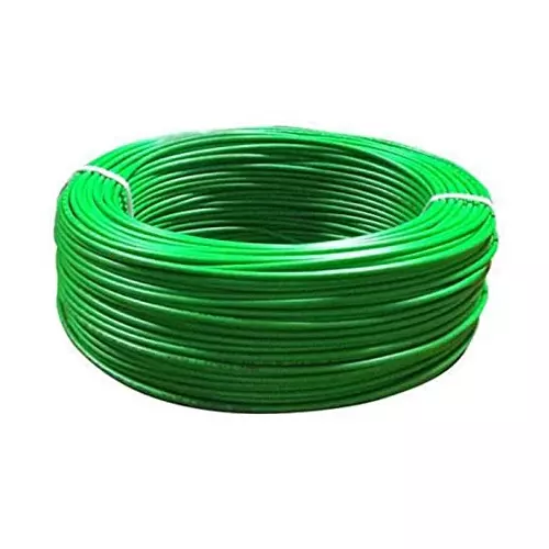 KEI Conflame 6 Sq.mm 1 Core Flame Retardant Low Smoke Halogen Industrial Cable Green (90 m) KEI Conflame 6 Sq.mm 1 Core Flame Retardant Low Smoke Halogen Industrial Cable Green (90 m)