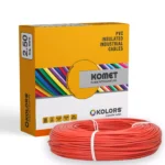 Kolors Komet 2.5 Sq.mm 1 Core PVC Insulated Cable Red (90 m)