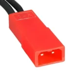 KP USB to JST 2 Pin Female Plug Battery Charging Adaptor Cable Black & Red, KP48V2PRDBC