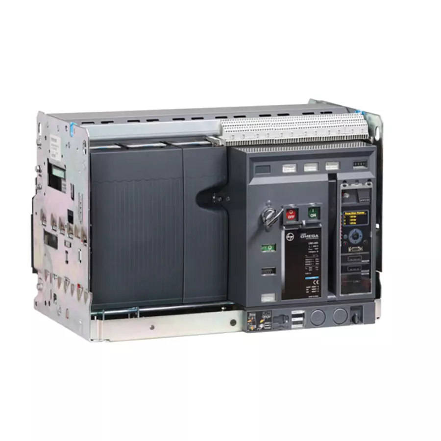 L&T Omega Air Circuit Breaker (ACB) FR1 Neutral 800 A 4 Pole MDO MTX1.0, UW108NFD01800 L&T Omega Air Circuit Breaker (ACB) FR1 Neutral 800 A 4 Pole MDO MTX1.0, UW108NFD01800