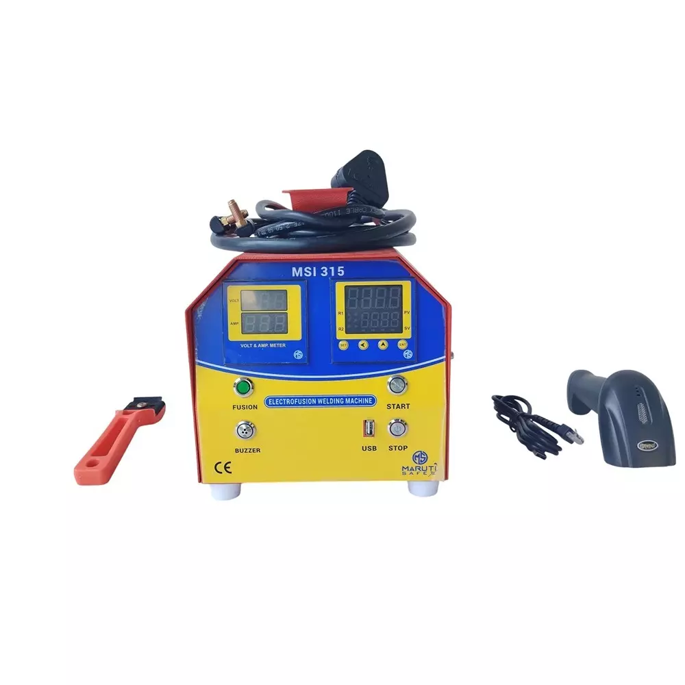 MARUTI SAFEX Semi Automatic Electrofusion Welding Machine 20-315 mm Welding Range, MSI 315 MARUTI SAFEX Semi Automatic Electrofusion Welding Machine 20-315 mm Welding Range, MSI 315