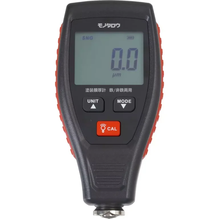 MonotaRO Coating Thickness Gauge For Both Iron & Non-Iron ≦150μm±5μm >150μm±(3%H+1μ), 70608223