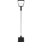 MonotaRO Hand-Held Magnetic Pickup Tool With Quick Release Square Type (Body) Nylon, (Suction surface) Stainless steel, (Lever) S, 54778028