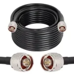 NETBOON HLF/LMR400 Low Loss Coaxial Cable 20 m with N Male to N Male Connector RF 50 Ohm for RF Communication & Test Equipment