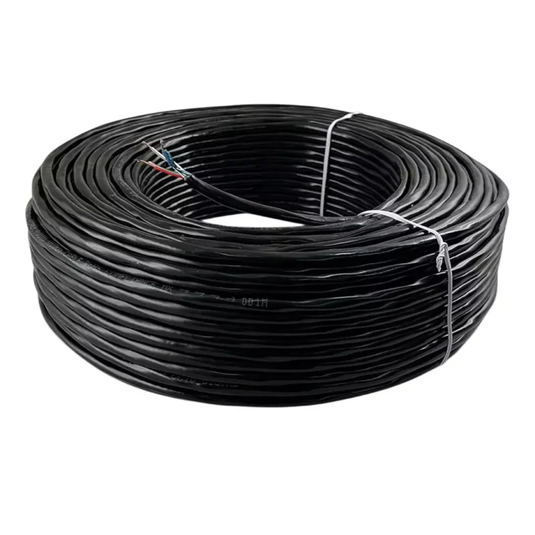 OSSIYA Unarmounded Aluminium Cable Coil 10 Sq.mm 3 Core Black 500 m