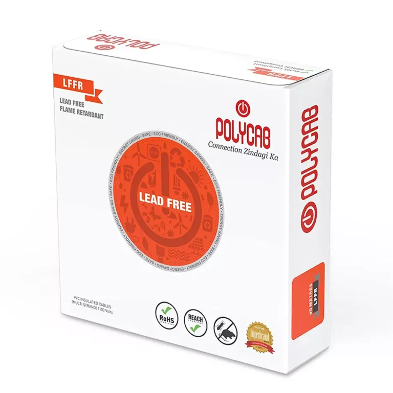 Polycab 1 Sq.mm 1 Core FRLF House Cable Yellow (300 m)