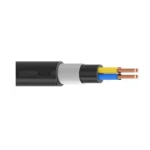 Polycab 10 Sq.mm 5 Core FR Industrial Flexible Cable Black (100 m)