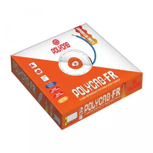 Polycab 16 Sq.mm 1 Core FR Industrial Flexible Cable Black (100 m) Polycab 16 Sq.mm 1 Core FR Industrial Flexible Cable Black (100 m)