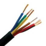 Polycab 4 Sq.mm 6 Core FR Industrial Flexible Cable Black (100 m)