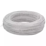 Radicon 6 Sq. mm 2 Core Round Multicore Cables White (90 m)