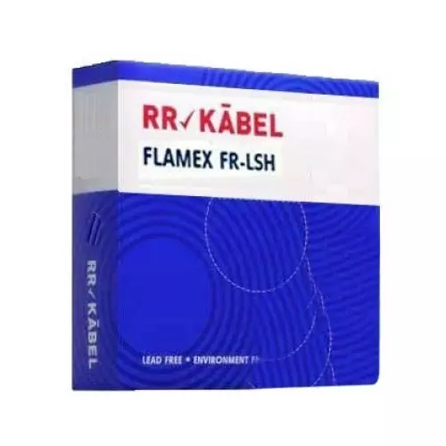 RR Kabel FR-LSH 0.75 Sq. mm 1 Core Flame Retardant Low Smoke Halogen Cable White (200 m)