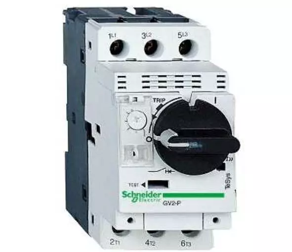 Schneider GV2P32 Thermal Magnetic Motor Circuit Breaker With Rotary Handle Control