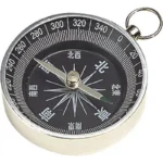 Shinwa Rules Direction Compass Φ44x11 mm, 75672