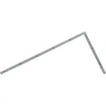 Shinwa Rules Stainless Steel Curved Scale Silver 520x260x1.4 mm, 68535512