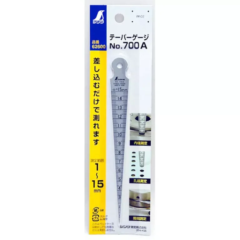 Shinwa Rules Taper Gauge No.700A 1 - 15 mm Measuring Range, 62600