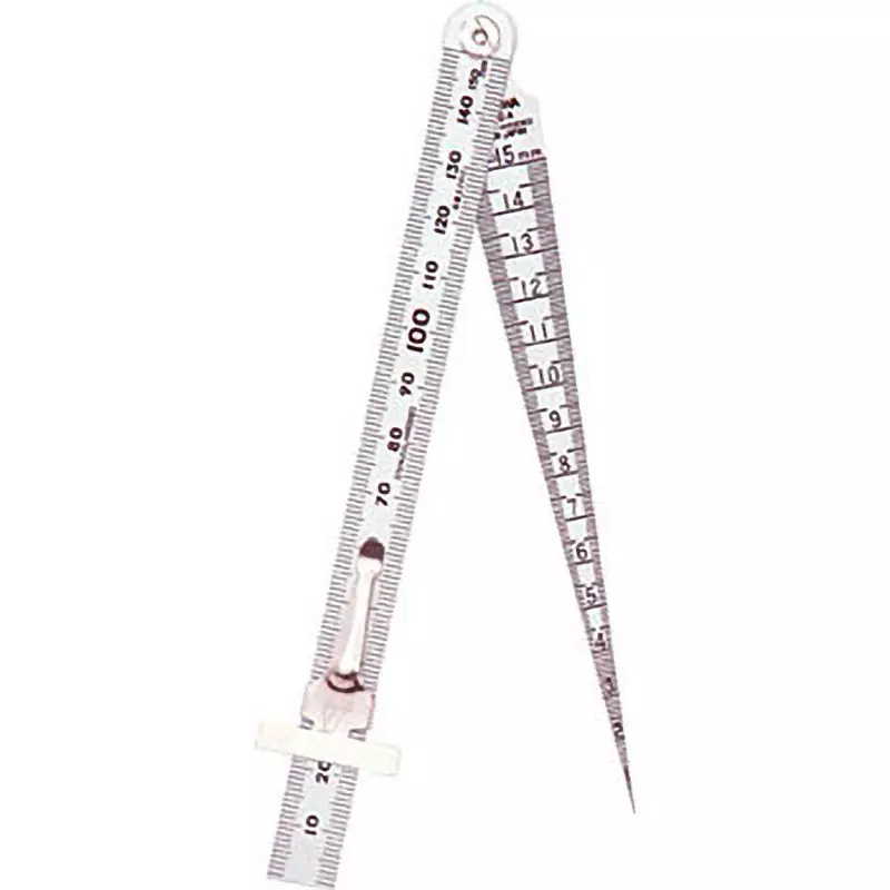Shinwa Rules Taper Gauge with Straight Scale 160 mm Length, 62612 Shinwa Rules Taper Gauge with Straight Scale 160 mm Length, 62612
