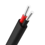 S.K. LITE 25 Sq.mm 2 Core Aluminium Solid Cable Black (90 m)