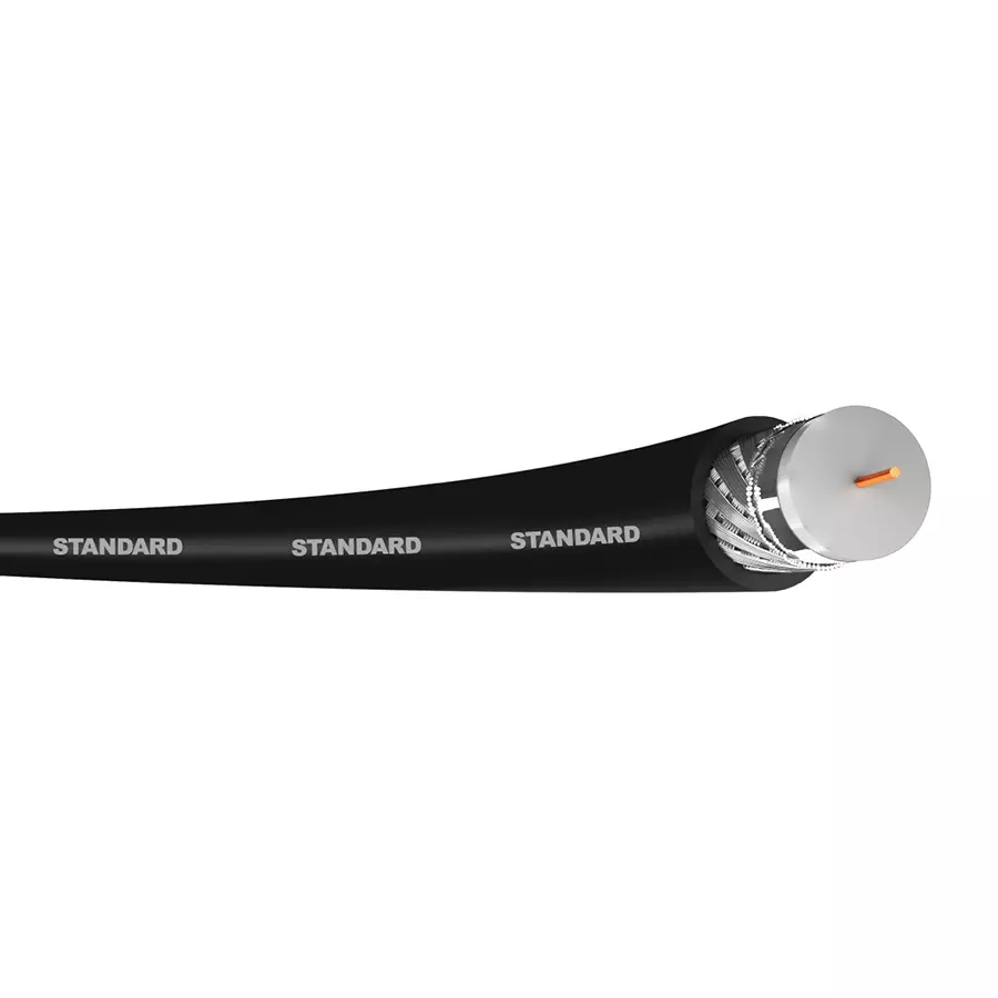 Standard by Havells RG6 Foam Copper Co-Axial TV Cables Black, WSOJTTKERG06 (305 m) Standard by Havells RG6 Foam Copper Co-Axial TV Cables Black, WSOJTTKERG06 (305 m)