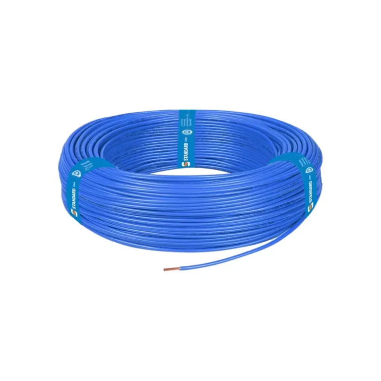 Standard by Havells WSFFDN 1.5 sq mm 1 Core HTR Flame Retardant Cable Blue (Roll of 180 m)