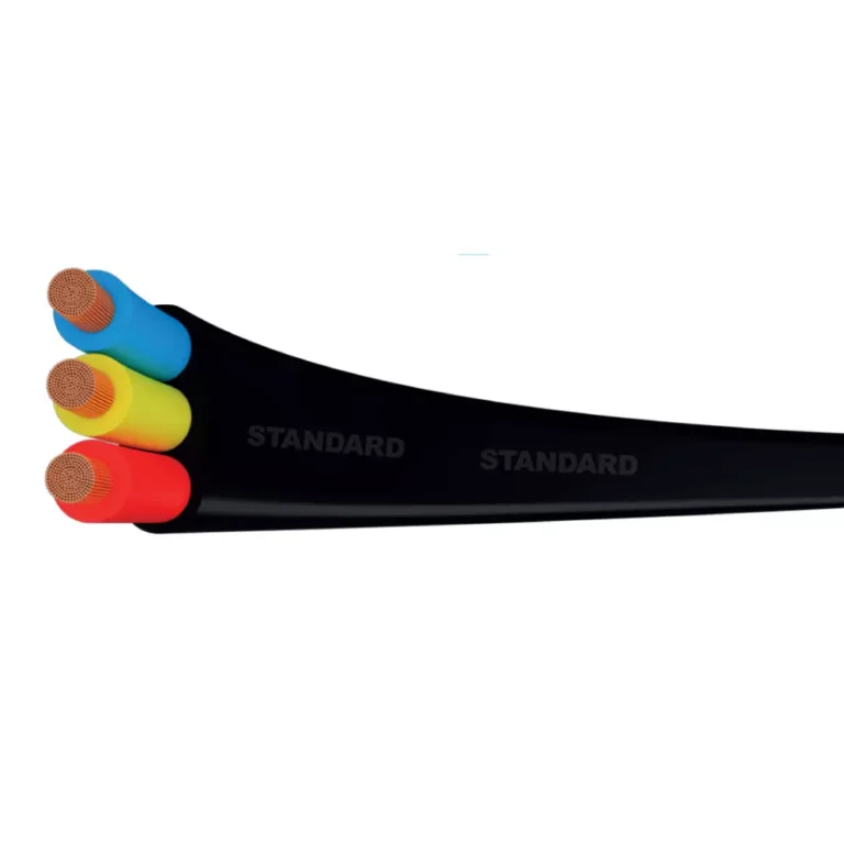 Standard by Havells WSPNDSKG 2.5 Sq.mm 3 Core Flat Submersible PVC Cables Black (100 m)