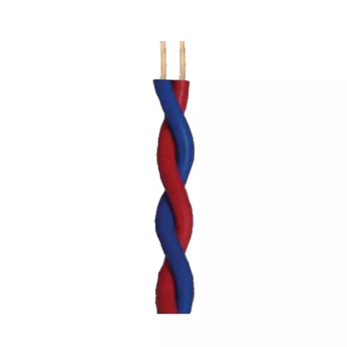 Tekson 0.25 Sq.mm 2 Core Flexible Twisted Cable Red And Blue (90 m)