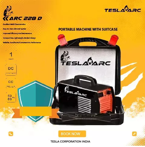 Tesla Arc 228 A Single Phase Arc Welding Machine Arc 228D