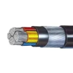 VENCO 6 Sq. mm 2 Core 1100 V Aluminium Unarmoured Power Cable (90 m)
