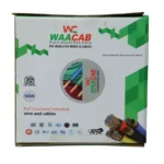 Waacab 4 Sq.mm 1 Core House AC Cable Green (90 m)